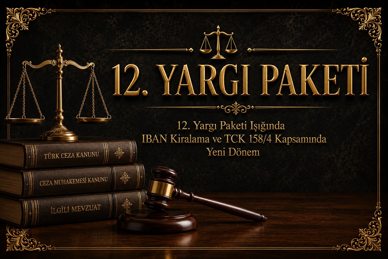 12. Yargı Paketi Işığında IBAN Kiralama ve TCK 158/4 Kapsamında Yeni Dönem